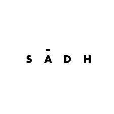 SADH logo with bold black letters on white background